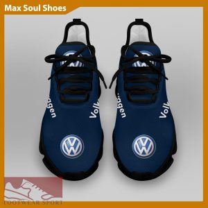Volkswagen Racing Car Running Sneakers Pop Max Soul Shoes For Men And Women - Volkswagen Chunky Sneakers White Black Max Soul Shoes For Men And Women Photo 4