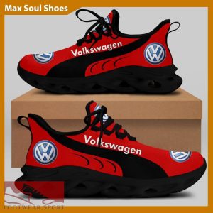 Volkswagen Racing Car Running Sneakers Radiate Max Soul Shoes For Men And Women - Volkswagen Chunky Sneakers White Black Max Soul Shoes For Men And Women Photo 1