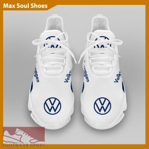 Volkswagen Racing Car Running Sneakers Statement Max Soul Shoes For Men And Women - Volkswagen Chunky Sneakers White Black Max Soul Shoes For Men And Women Photo 3