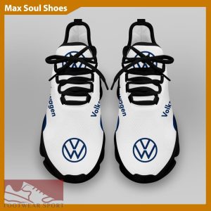 Volkswagen Racing Car Running Sneakers Statement Max Soul Shoes For Men And Women - Volkswagen Chunky Sneakers White Black Max Soul Shoes For Men And Women Photo 4