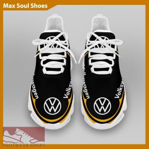 Volkswagen Racing Car Running Sneakers Stride Max Soul Shoes For Men And Women - Volkswagen Chunky Sneakers White Black Max Soul Shoes For Men And Women Photo 3