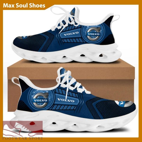 Volvo Racing Car Running Sneakers Contemporary Max Soul Shoes For Men And Women - Volvo Chunky Sneakers White Black Max Soul Shoes For Men And Women Photo 2