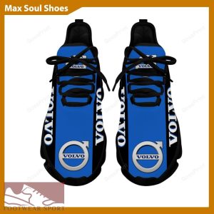 VOLVO Racing Car Running Sneakers Runners Max Soul Shoes For Men And Women - VOLVO Chunky Sneakers White Black Max Soul Shoes For Men And Women Photo 3