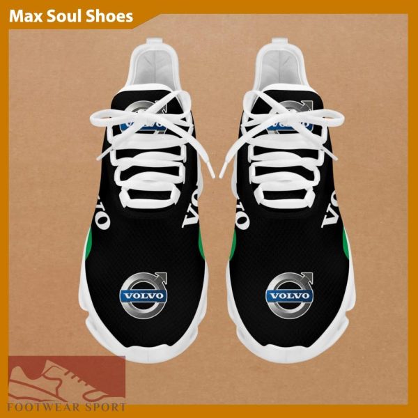 VOLVO Racing Car Running Sneakers Trend Max Soul Shoes For Men And Women - VOLVO Chunky Sneakers White Black Max Soul Shoes For Men And Women Photo 3