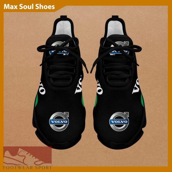 VOLVO Racing Car Running Sneakers Trend Max Soul Shoes For Men And Women - VOLVO Chunky Sneakers White Black Max Soul Shoes For Men And Women Photo 4