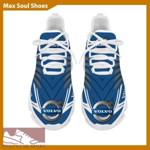 Volvo Racing Car Running Sneakers Urban Max Soul Shoes For Men And Women - Volvo Chunky Sneakers White Black Max Soul Shoes For Men And Women Photo 4