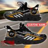 Custom Name Hyundai Logo Camo Black Max Soul Sneakers Racing Car And Motorcycle Chunky Sneakers - Hyundai Logo Racing Car Tractor Farmer Max Soul Shoes Personalized Photo 1