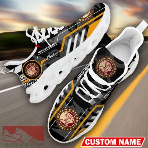 Custom Name Indian Motorcycles Logo Camo Black Max Soul Sneakers Racing Car And Motorcycle Chunky Sneakers - Indian Motorcycles Logo Racing Car Tractor Farmer Max Soul Shoes Personalized Photo 11