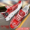 Custom Name Lexus Logo Camo Red Max Soul Sneakers Racing Car And Motorcycle Chunky Sneakers - Lexus Logo Racing Car Tractor Farmer Max Soul Shoes Personalized Photo 14