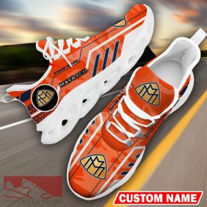 Custom Name Maybach Logo Camo Orange Max Soul Sneakers Racing Car And Motorcycle Chunky Sneakers - Maybach Logo Racing Car Tractor Farmer Max Soul Shoes Personalized Photo 19