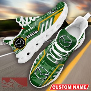 Custom Name Mazda Logo Camo Green Max Soul Sneakers Racing Car And Motorcycle Chunky Sneakers - Mazda Logo Racing Car Tractor Farmer Max Soul Shoes Personalized Photo 17