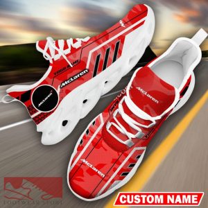 Custom Name McLaren Logo Camo Red Max Soul Sneakers Racing Car And Motorcycle Chunky Sneakers - McLaren Logo Racing Car Tractor Farmer Max Soul Shoes Personalized Photo 14