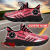 Custom Name Mercedes Benz Logo Camo Black Max Soul Sneakers Racing Car And Motorcycle Chunky Sneakers - Mercedes Benz Logo Racing Car Tractor Farmer Max Soul Shoes Personalized Photo 1