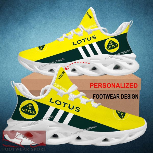 Car Racing Lotus Style Chunky Shoes New Design Gift Fans Max Soul Sneakers Personalized - Car Racing Lotus Logo New Style Chunky Shoes Photo 2