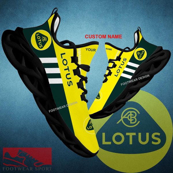 Car Racing Lotus Style Chunky Shoes New Design Gift Fans Max Soul Sneakers Personalized - Car Racing Lotus Logo New Style Chunky Shoes Photo 1