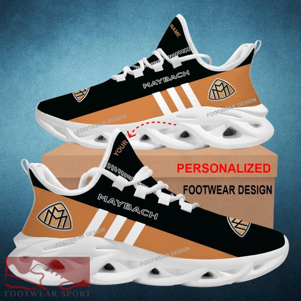 Car Racing Maybach Style Chunky Shoes New Design Gift Fans Max Soul Sneakers Personalized - Car Racing Maybach Logo New Style Chunky Shoes Photo 2