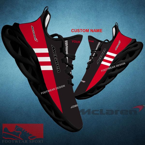 Car Racing McLaren Style Chunky Shoes New Design Gift Fans Max Soul Sneakers Personalized - Car Racing McLaren Logo New Style Chunky Shoes Photo 1