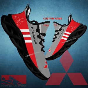 Car Racing Mitsubishi Style Chunky Shoes New Design Gift Fans Max Soul Sneakers Personalized - Car Racing Mitsubishi Logo New Style Chunky Shoes Photo 1