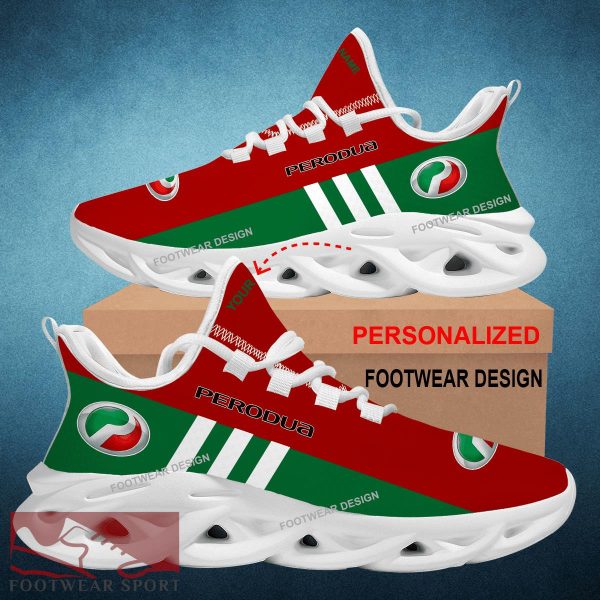 Car Racing Perodua Style Chunky Shoes New Design Gift Fans Max Soul Sneakers Personalized - Car Racing Perodua Logo New Style Chunky Shoes Photo 2