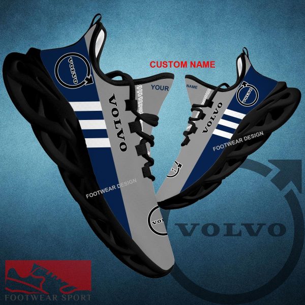 Car Racing Volvo Style Chunky Shoes New Design Gift Fans Max Soul Sneakers Personalized - Car Racing Volvo Logo New Style Chunky Shoes Photo 1