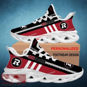 CFL Ottawa RedBlacks Chunky Shoes New Design Gift Fans Max Soul Sneakers Personalized - CFL Ottawa RedBlacks Logo New Chunky Shoes Photo 2