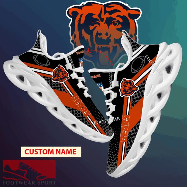Chicago Bears Max Soul Shoes New Season Personalized For Men Women Sport Sneaker Representation Fans - NFL Chicago Bears Max Soul Shoes New Season Personalized Photo 1