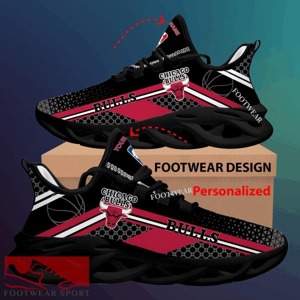 Chicago Bulls Max Soul Shoes New Season Personalized For Men Women Running Sneaker Artistry Fans - NBA Chicago Bulls Max Soul Shoes New Season Personalized Photo 2