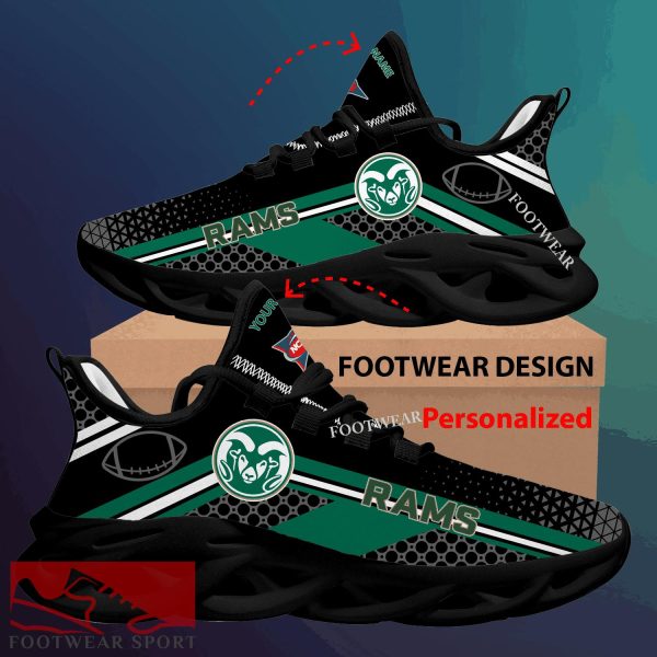Colorado State Rams Max Soul Shoes New Season Personalized For Men Women Chunky Sneaker Style Fans - NCAA Colorado State Rams Max Soul Shoes New Season Personalized Photo 2