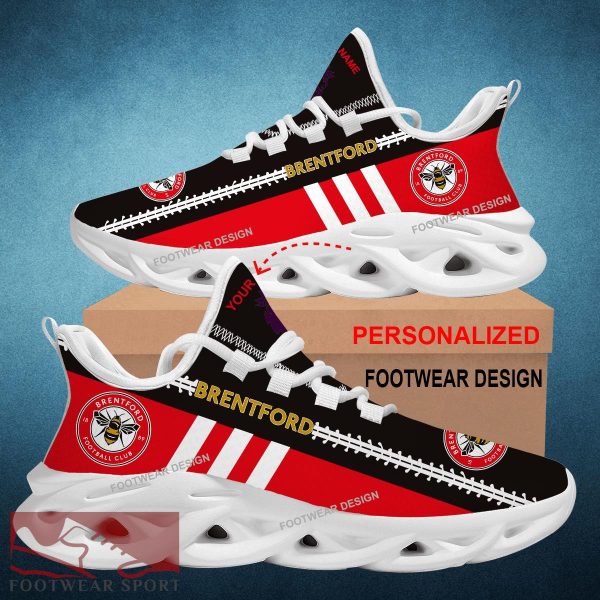 EPL Brentford Chunky Shoes New Design Gift Fans Max Soul Sneakers Personalized - EPL Brentford Logo New Chunky Shoes Photo 2