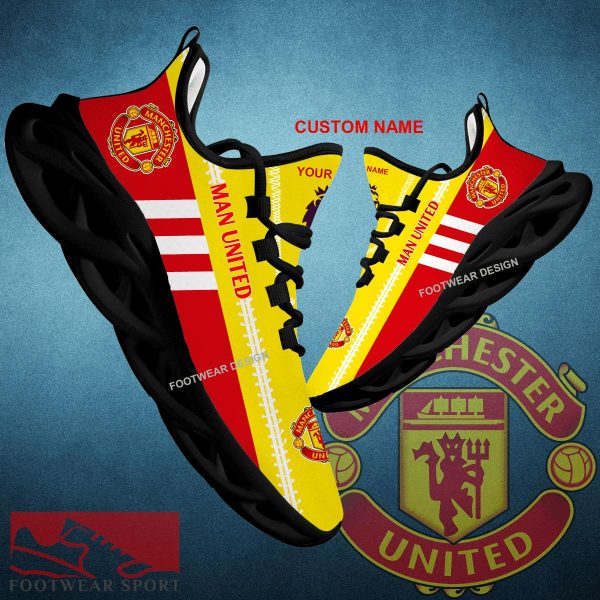 EPL Manchester United Chunky Shoes New Design Gift Fans Max Soul Sneakers Personalized - EPL Manchester United Logo New Chunky Shoes Photo 1