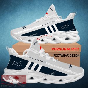 F1 Racing BWT Alpine F1 Team Chunky Shoes New Design Gift Fans Max Soul Sneakers Personalized - F1 Racing BWT Alpine F1 Team Logo New Chunky Shoes Photo 2