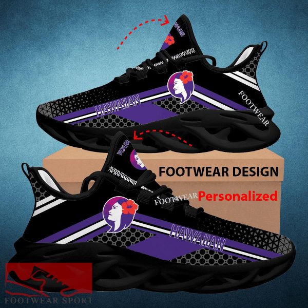 Hawaiian Airlines Logo Personalized Max Soul Shoes For Men Women Running Sneaker Streetstyle Fans - hawaiian airlines Logo Personalized Chunky Shoes Photo 2