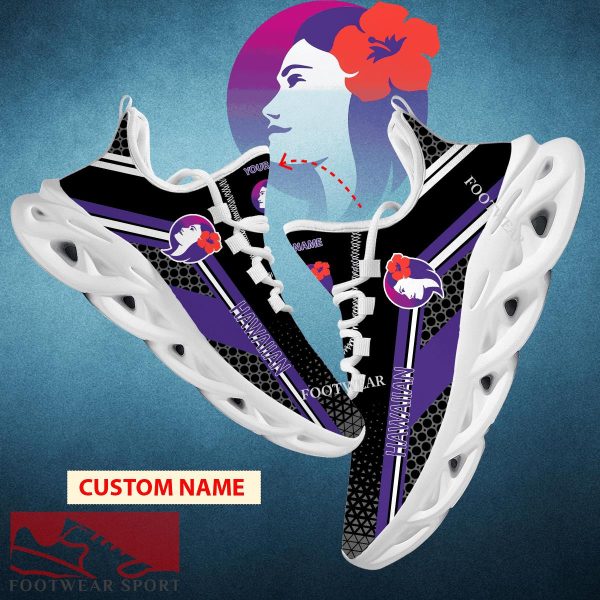 Hawaiian Airlines Logo Personalized Max Soul Shoes For Men Women Running Sneaker Streetstyle Fans - hawaiian airlines Logo Personalized Chunky Shoes Photo 1